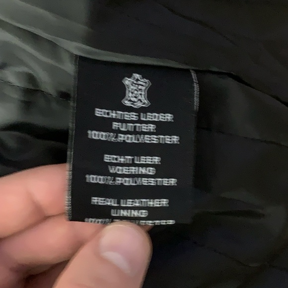 Leather Trucker Jacket - Picture 7 of 8